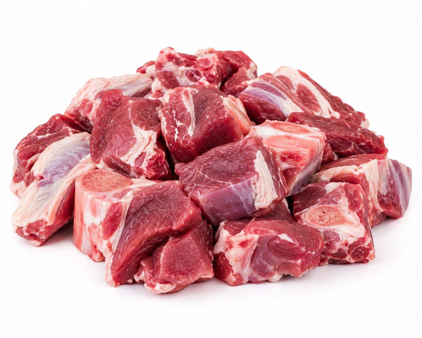 Fresh Goat Meat (Bone-In Cut Pieces)
